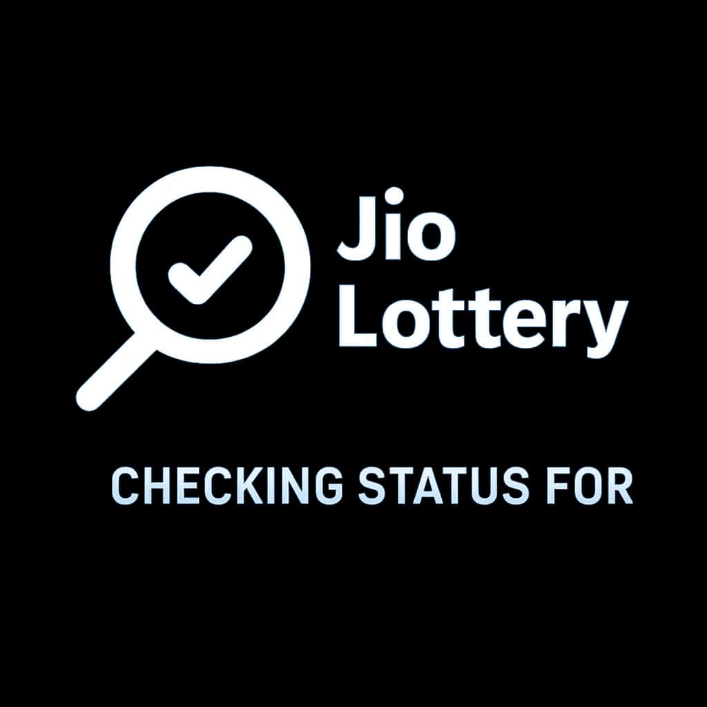 An icon symbolizing status checking for Jio Lottery.