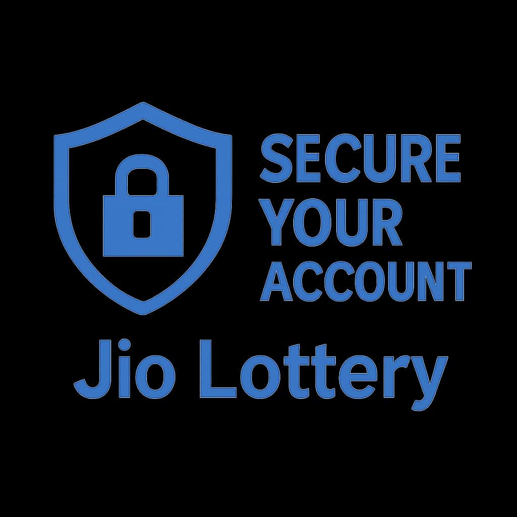 Icon representing Jio Lottery account security guide.